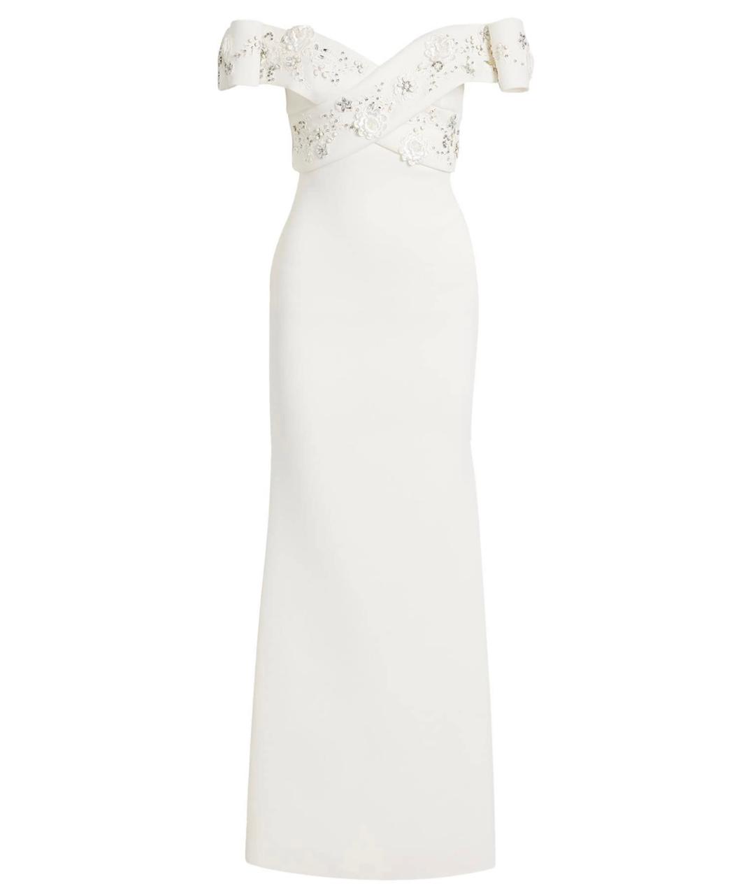 BADGLEY MISCHKA Белое вечернее платье, фото 1