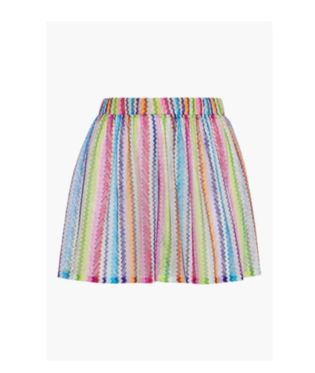 MISSONI Мульти полиэстеровые шорты, фото 3