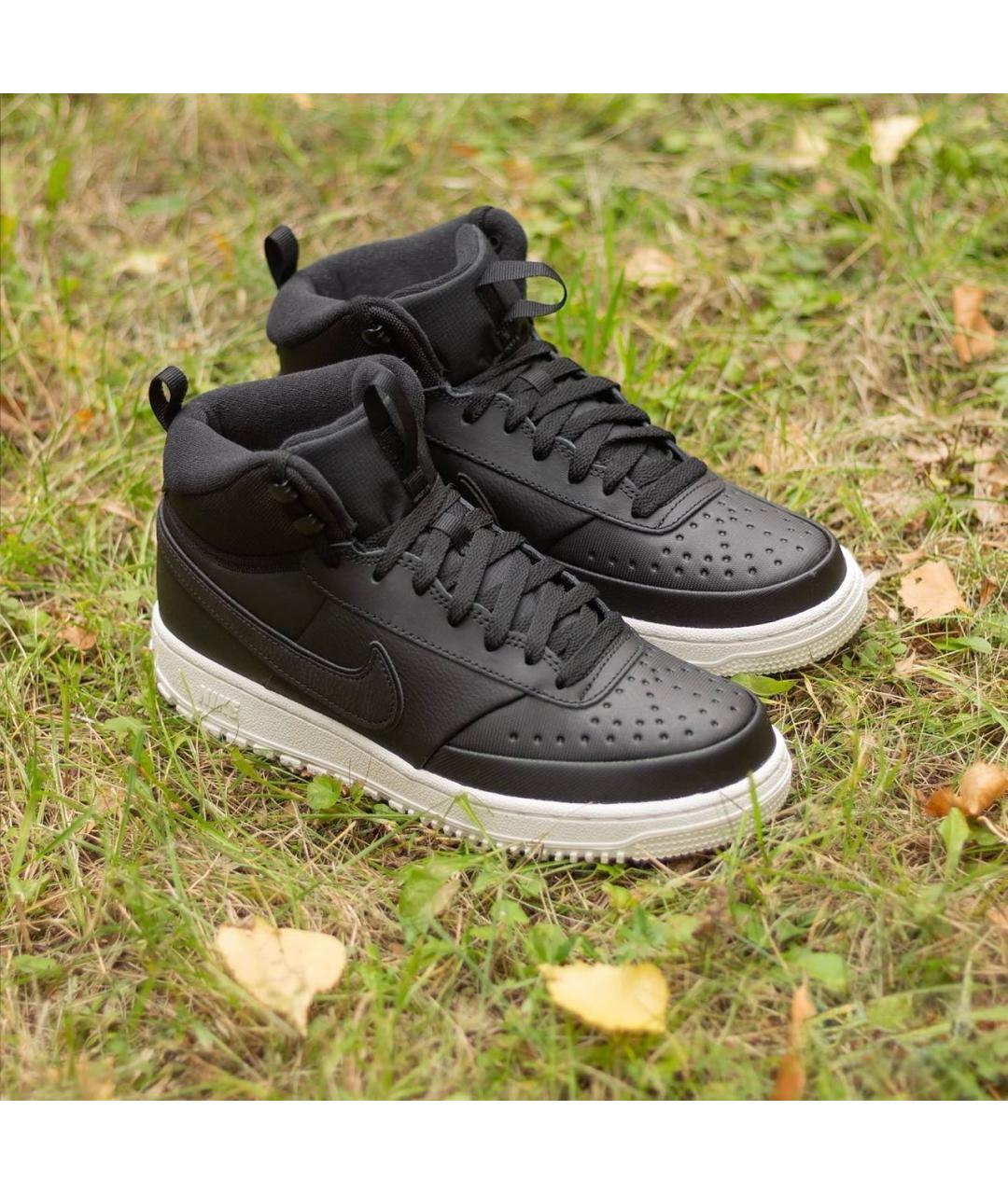 NIKE Черные высокие кроссовки / кеды, фото 5