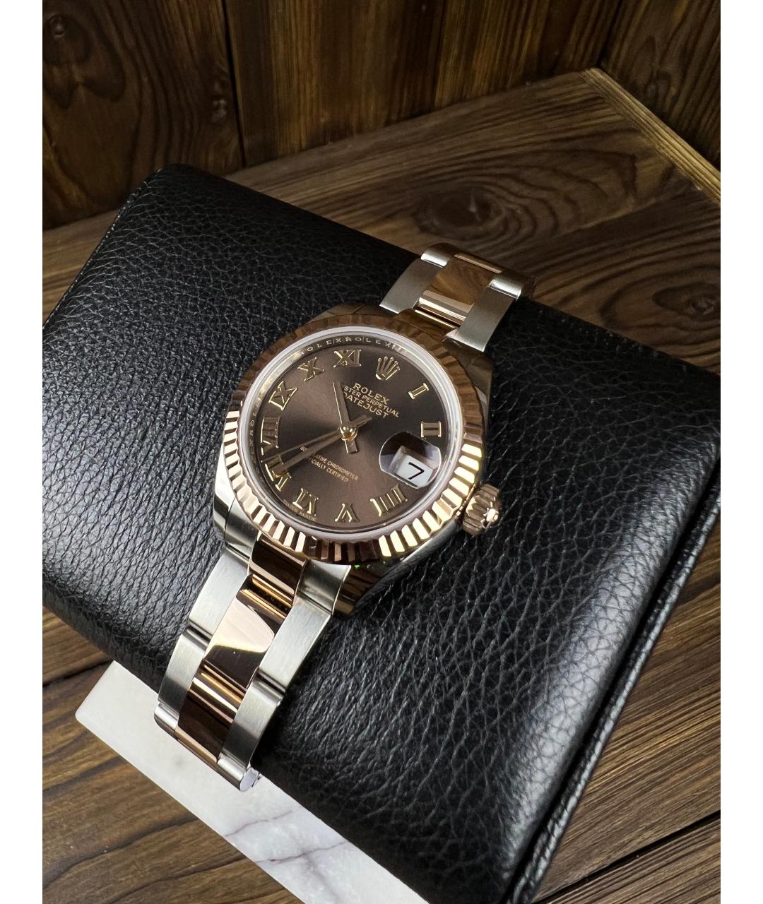 ROLEX Золотые часы из розового золота, фото 2