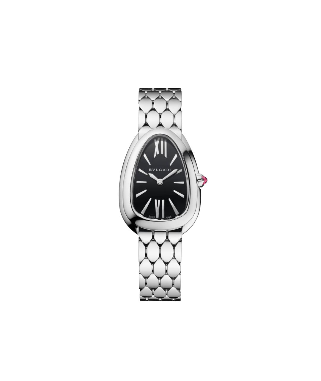 BVLGARI Серебряные часы из белого золота, фото 1