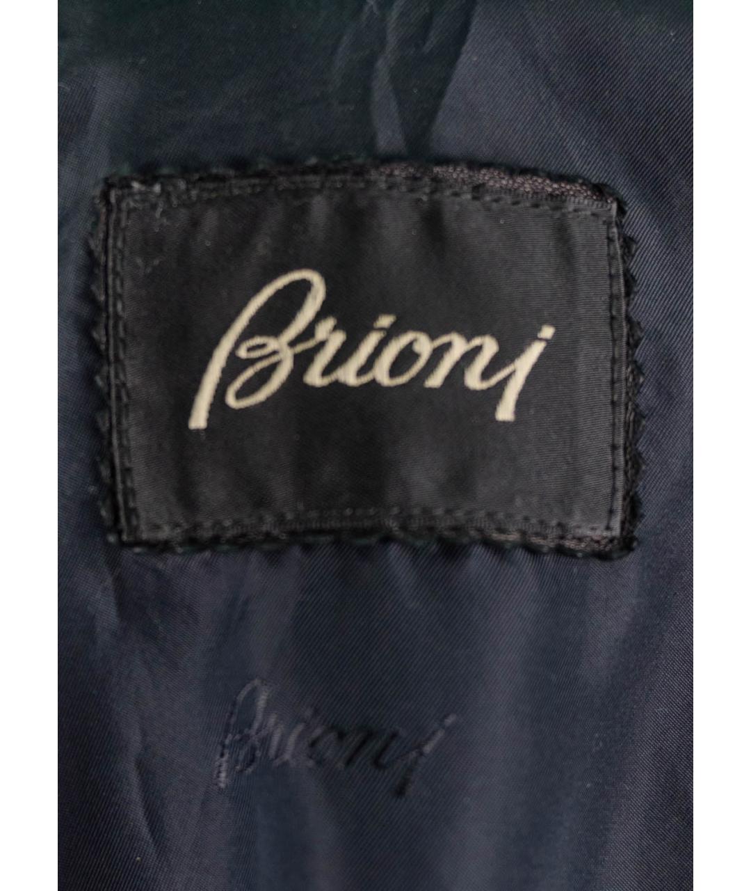 BRIONI Черная кожаная куртка, фото 3