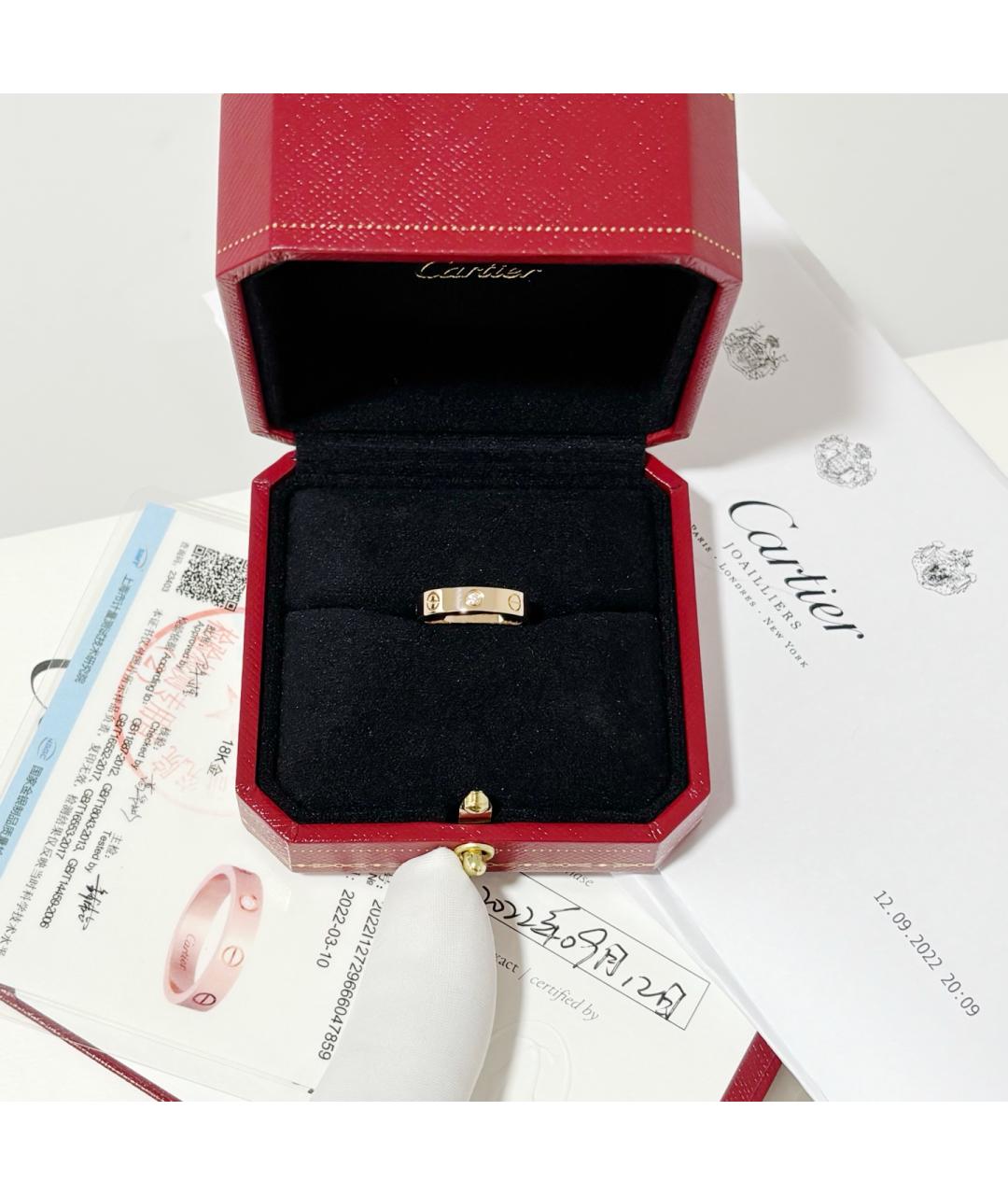 CARTIER Золотое кольцо из розового золота, фото 3