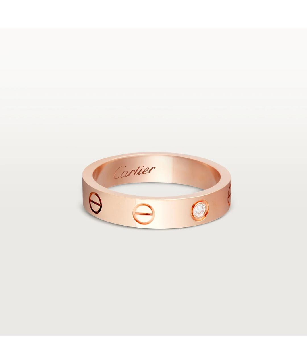 CARTIER Золотое кольцо из розового золота, фото 10