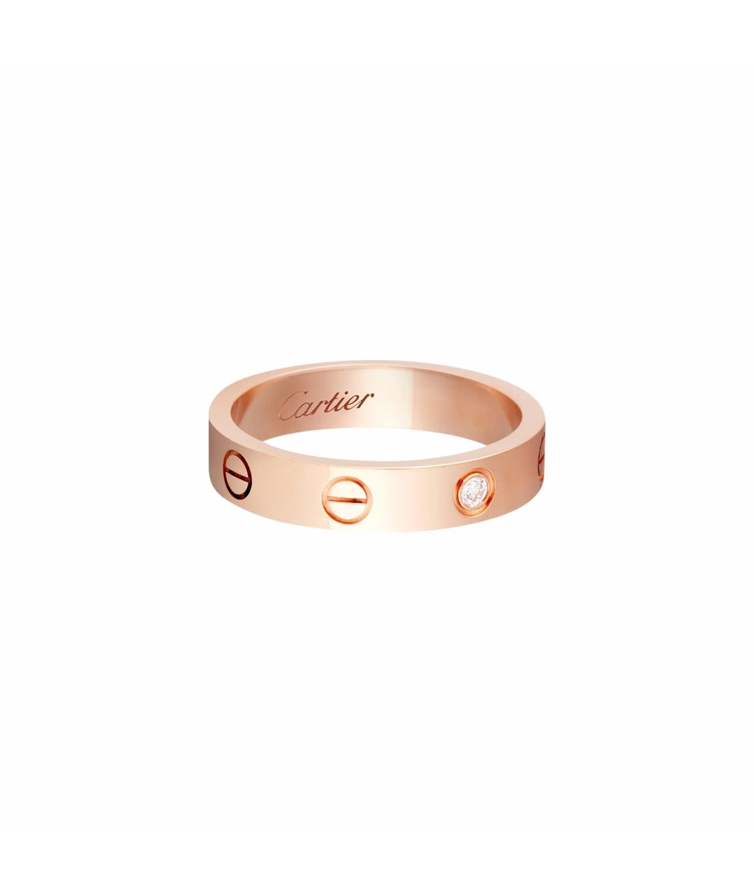 CARTIER Золотое кольцо из розового золота, фото 1