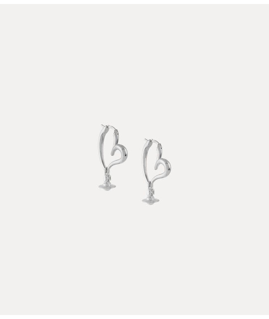 VIVIENNE WESTWOOD Серебряные латунные серьги, фото 4