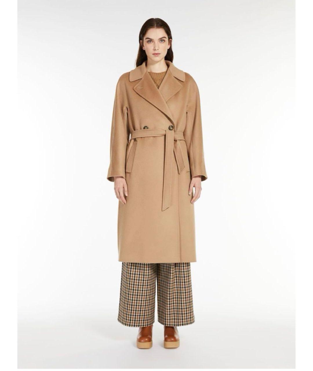 WEEKEND MAX MARA Бежевое пальто, фото 2