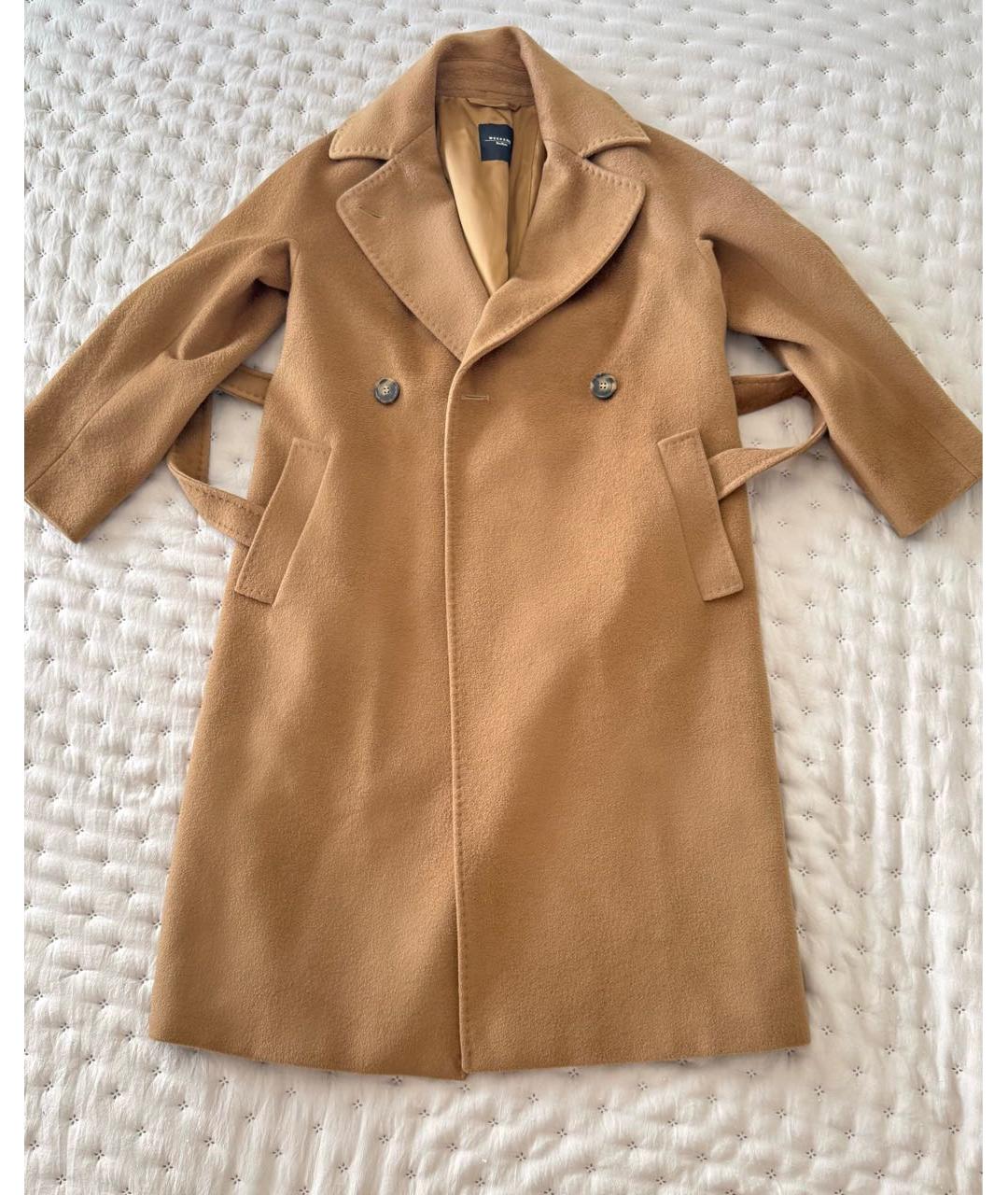 WEEKEND MAX MARA Бежевое пальто, фото 5
