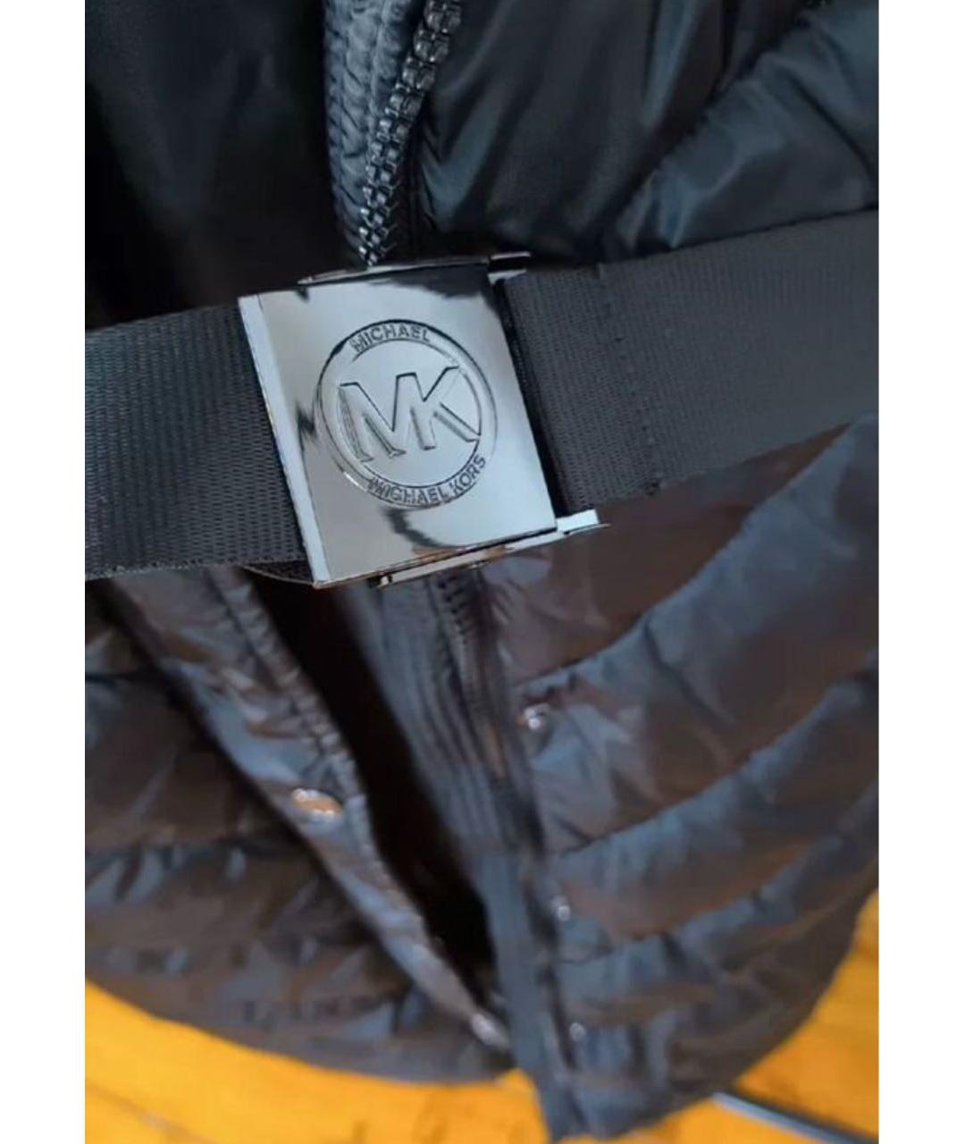 MICHAEL KORS Черная полиэстеровая куртка, фото 4