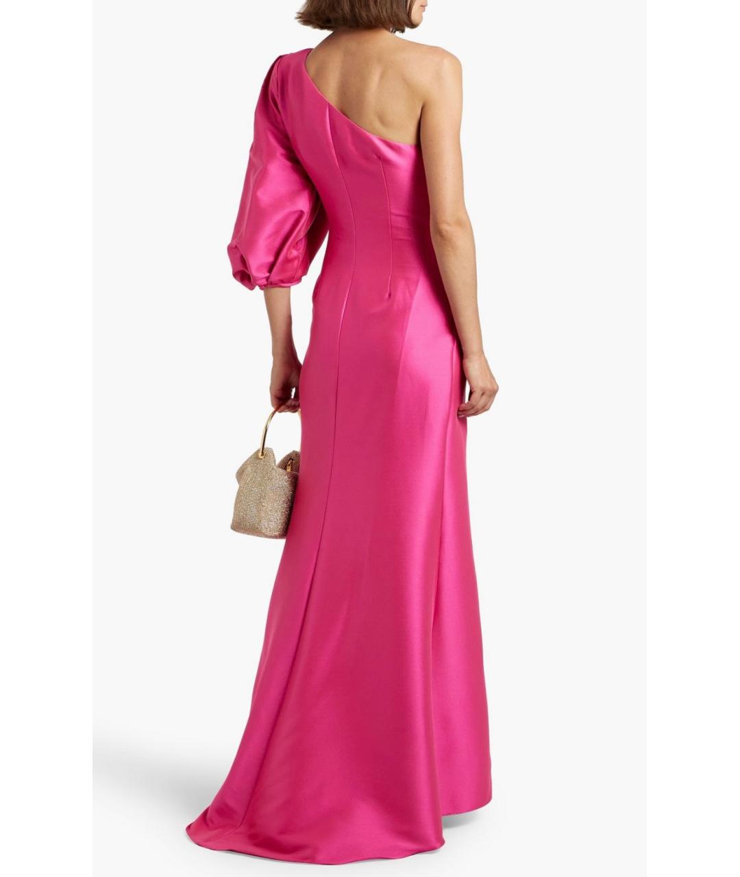 BADGLEY MISCHKA Фуксия вечернее платье, фото 3