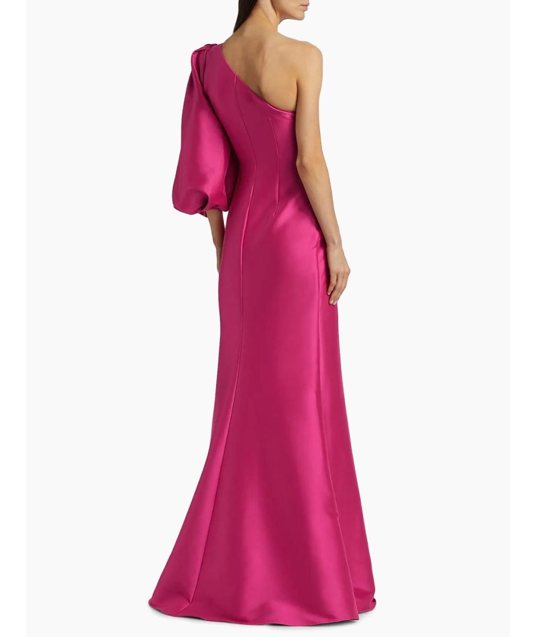 BADGLEY MISCHKA Фуксия вечернее платье, фото 8