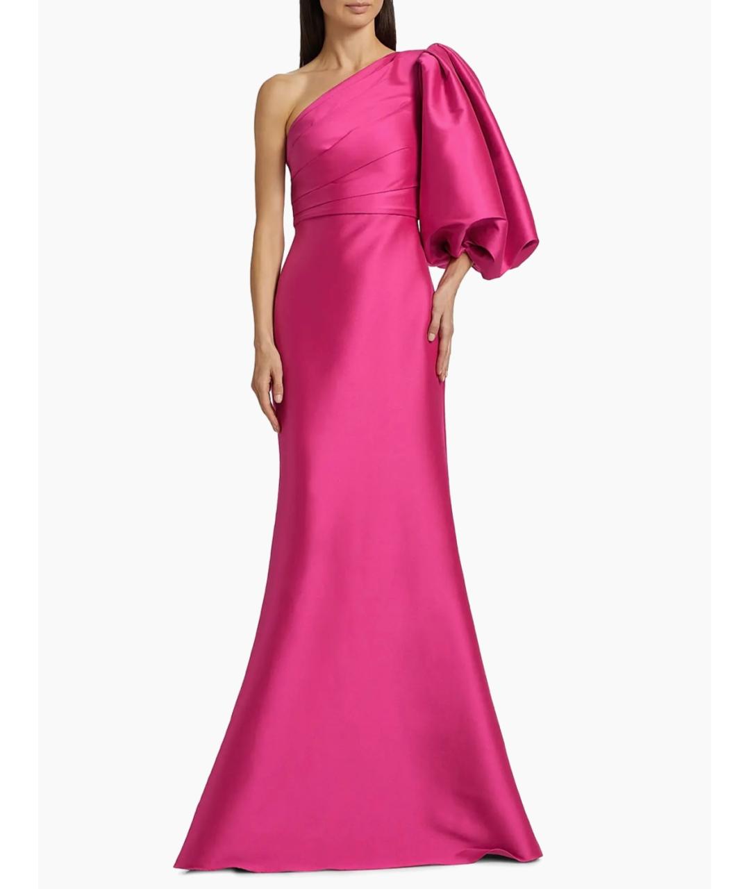 BADGLEY MISCHKA Фуксия вечернее платье, фото 6