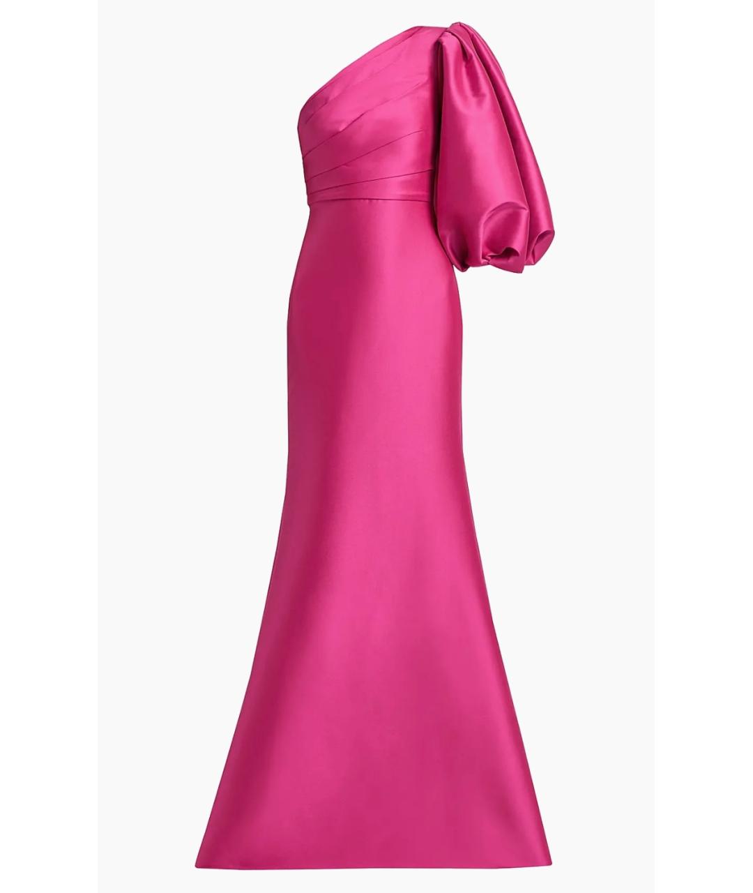 BADGLEY MISCHKA Фуксия вечернее платье, фото 9