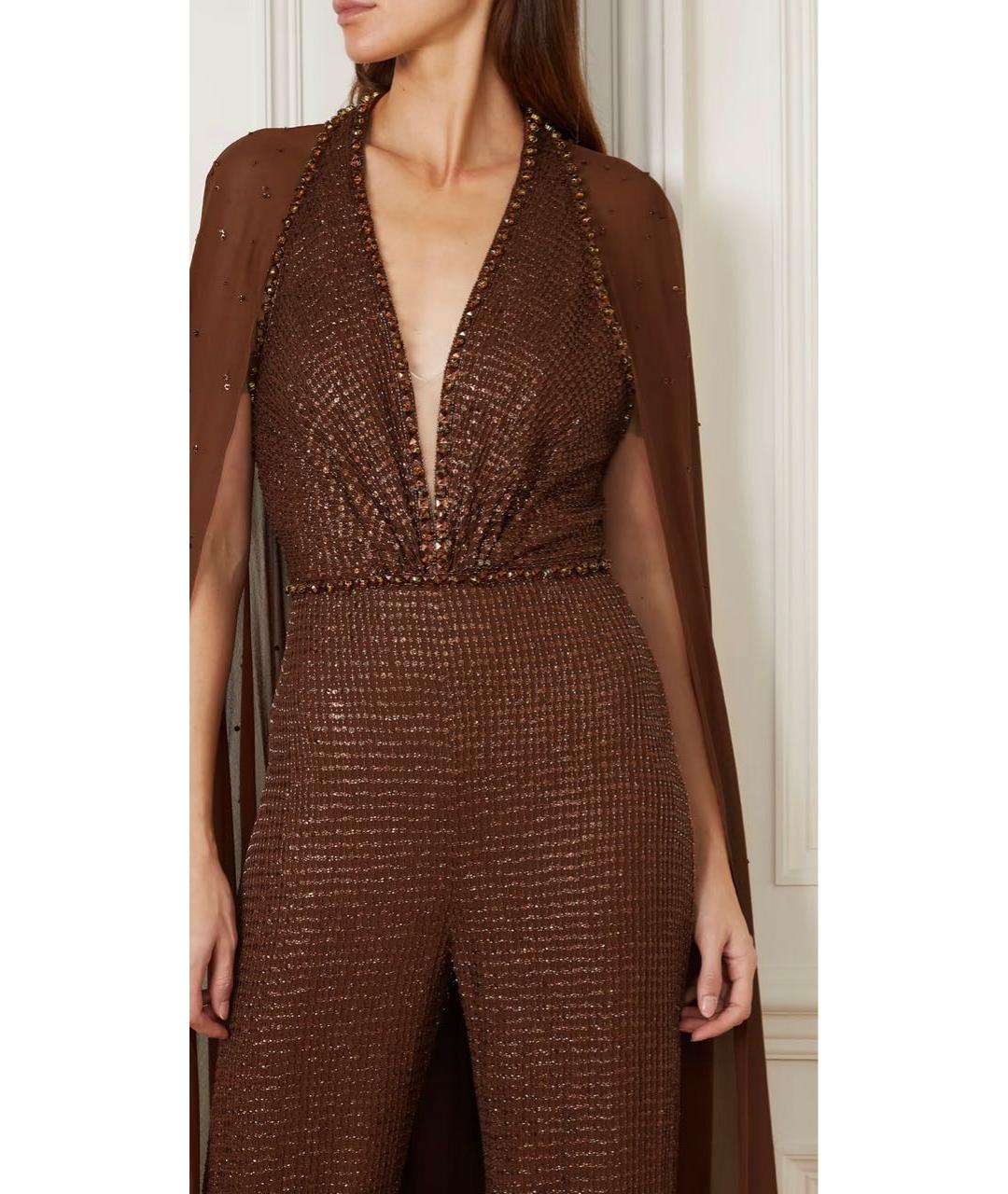 JENNY PACKHAM Коричневый комбинезон, фото 3