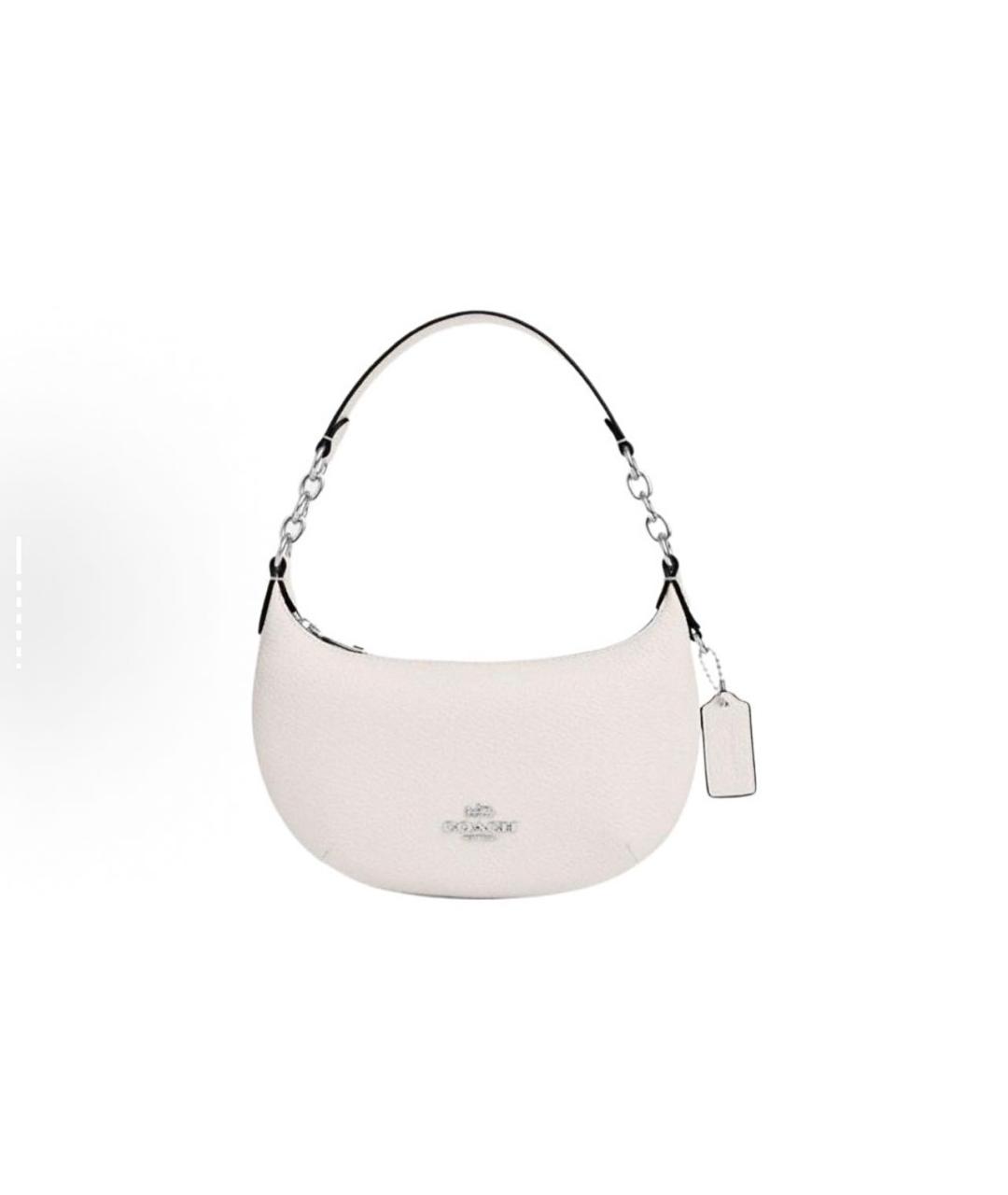 COACH Белая сумка с короткими ручками, фото 1