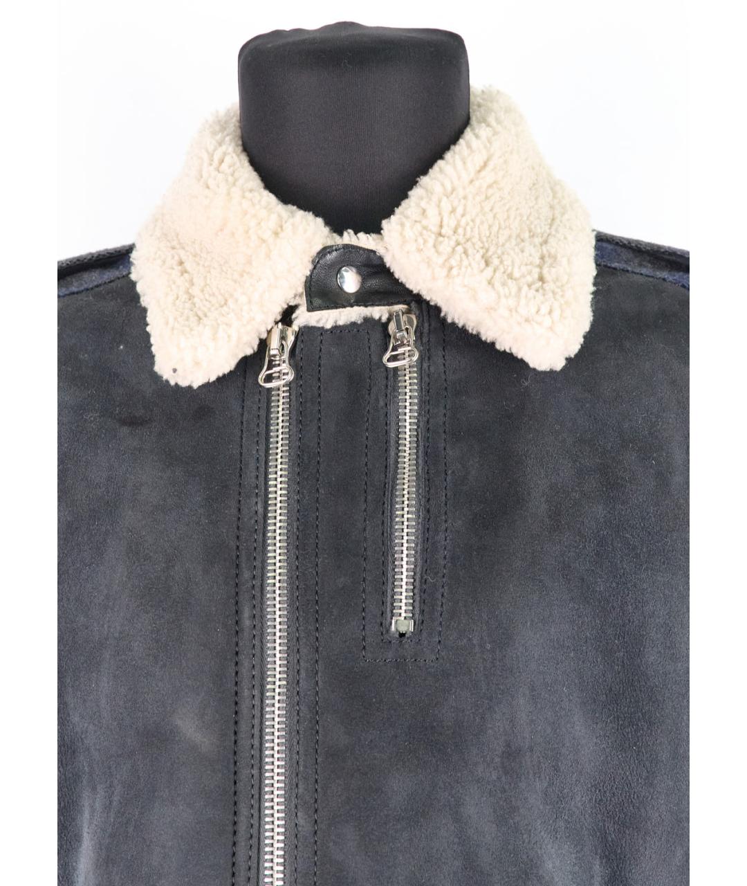 LANVIN Серая замшевая куртка, фото 4