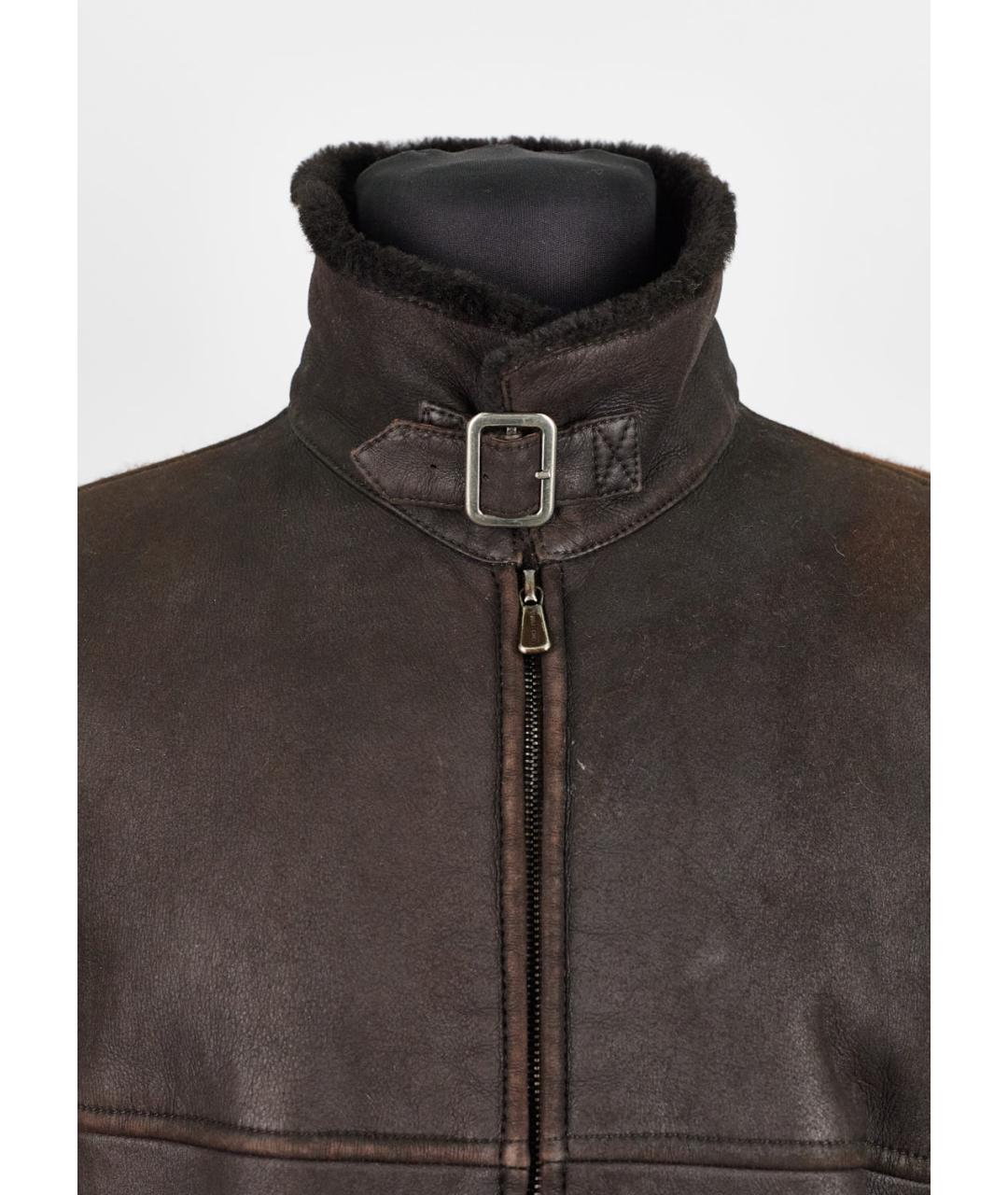 LORO PIANA Коричневая шерстяная куртка, фото 4