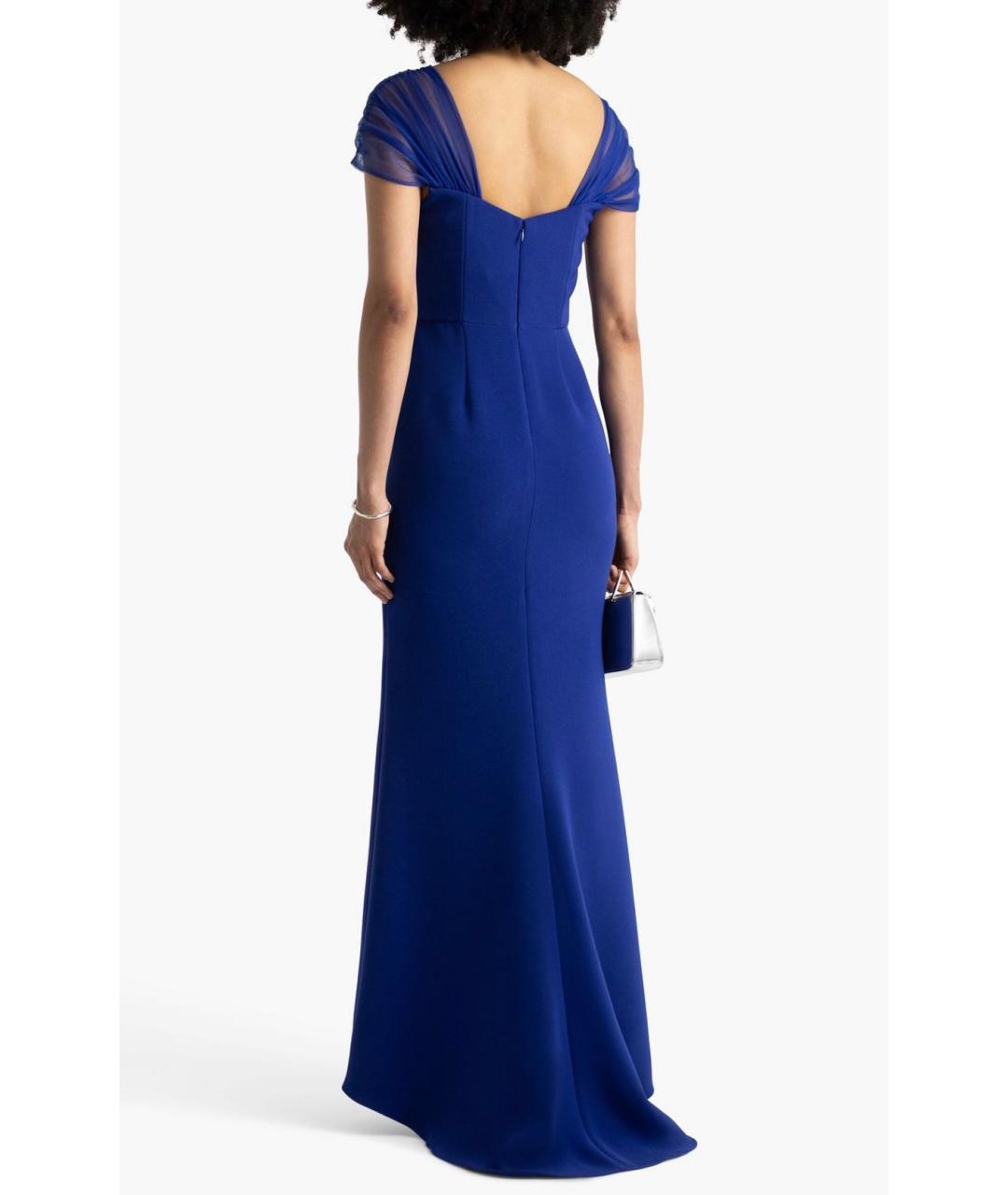 BADGLEY MISCHKA Синее вечернее платье, фото 3