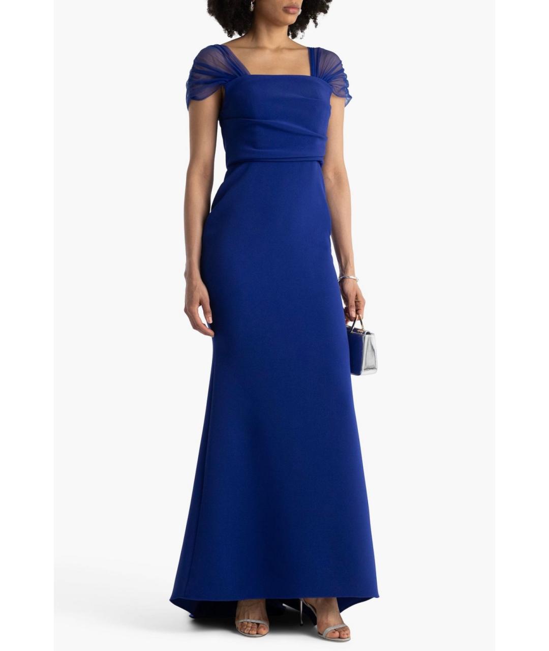 BADGLEY MISCHKA Синее вечернее платье, фото 2