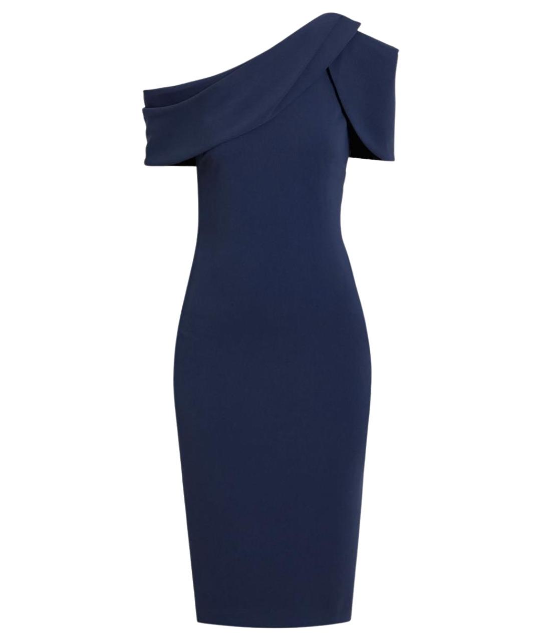 BADGLEY MISCHKA Темно-синее коктейльное платье, фото 1