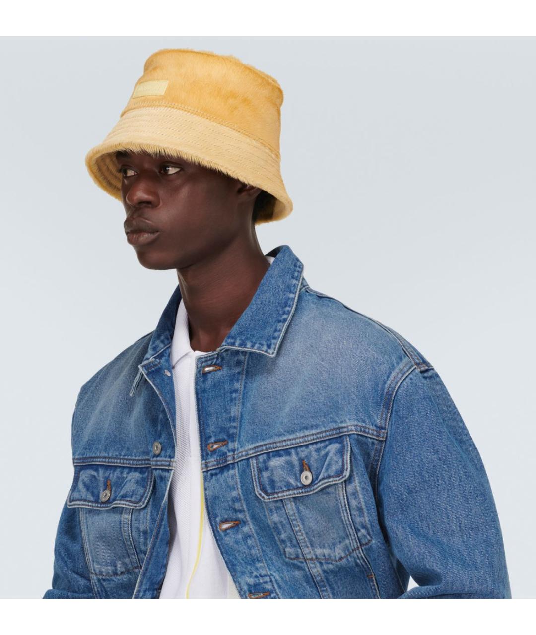 JACQUEMUS Желтая панама, фото 3
