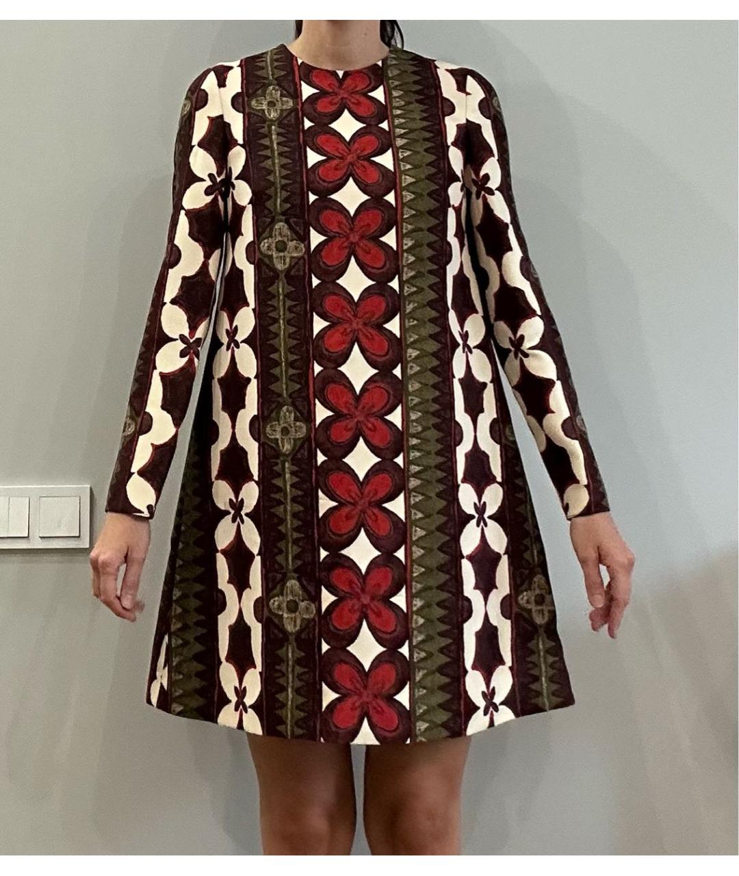VALENTINO Мульти повседневное платье, фото 2