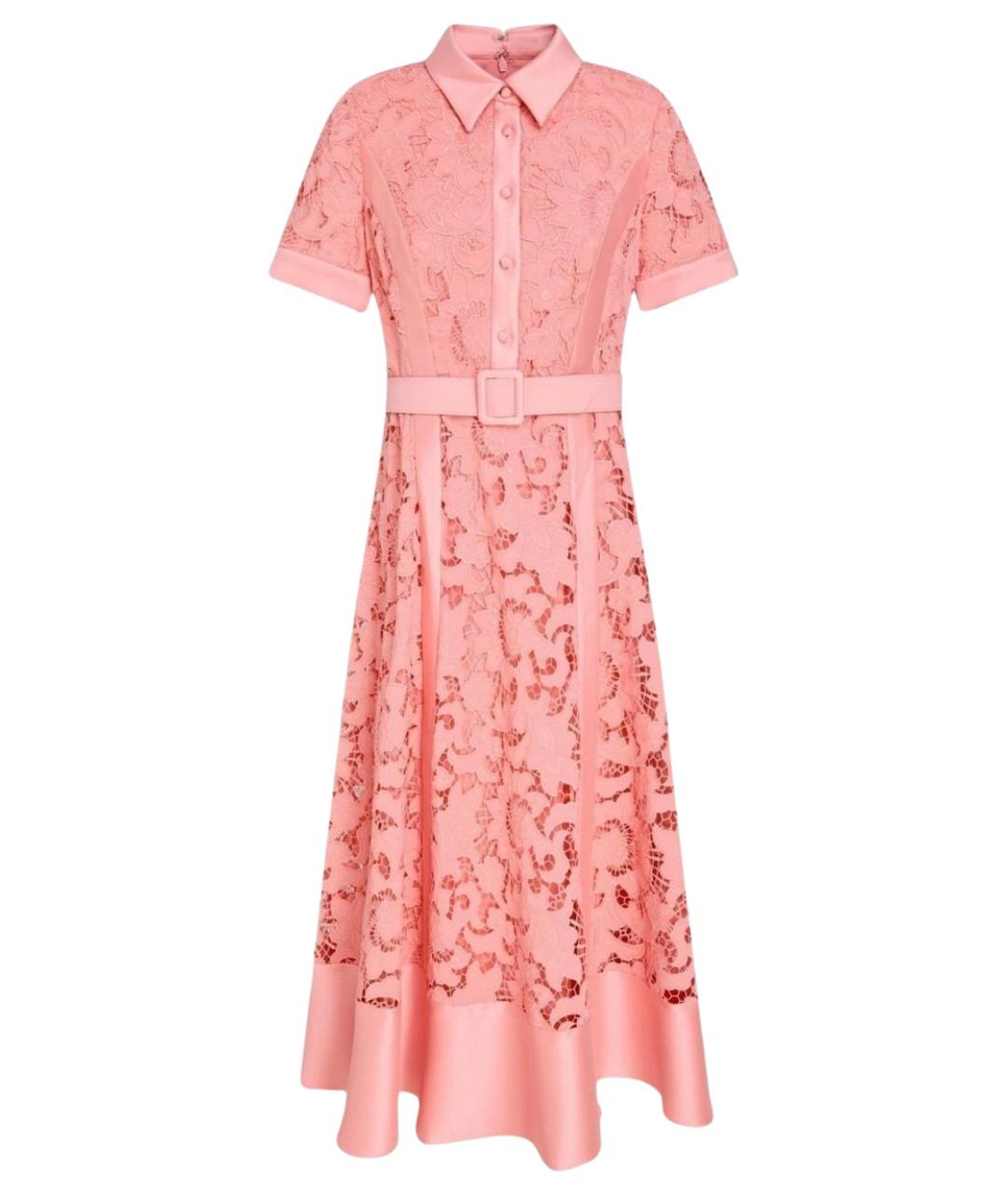 BADGLEY MISCHKA Розовое коктейльное платье, фото 1