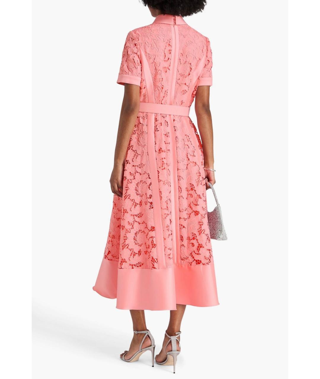 BADGLEY MISCHKA Розовое коктейльное платье, фото 3