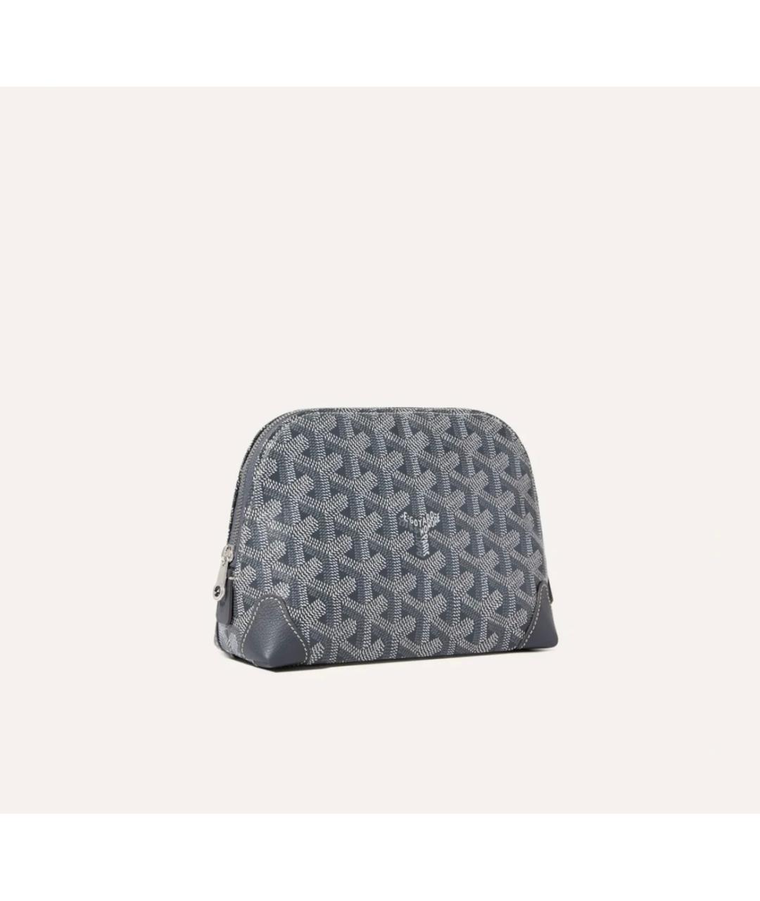 GOYARD Серая косметичка, фото 4