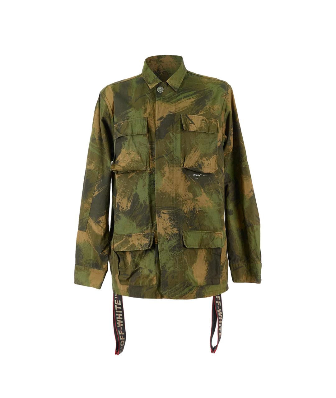 OFF-WHITE Хлопковая куртка, фото 1