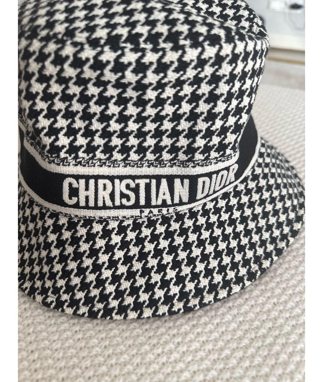 CHRISTIAN DIOR Хлопковая панама, фото 3