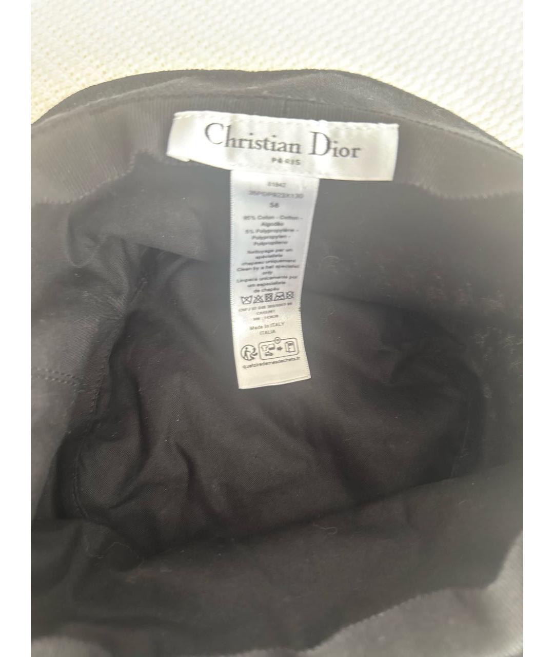 CHRISTIAN DIOR Хлопковая панама, фото 4