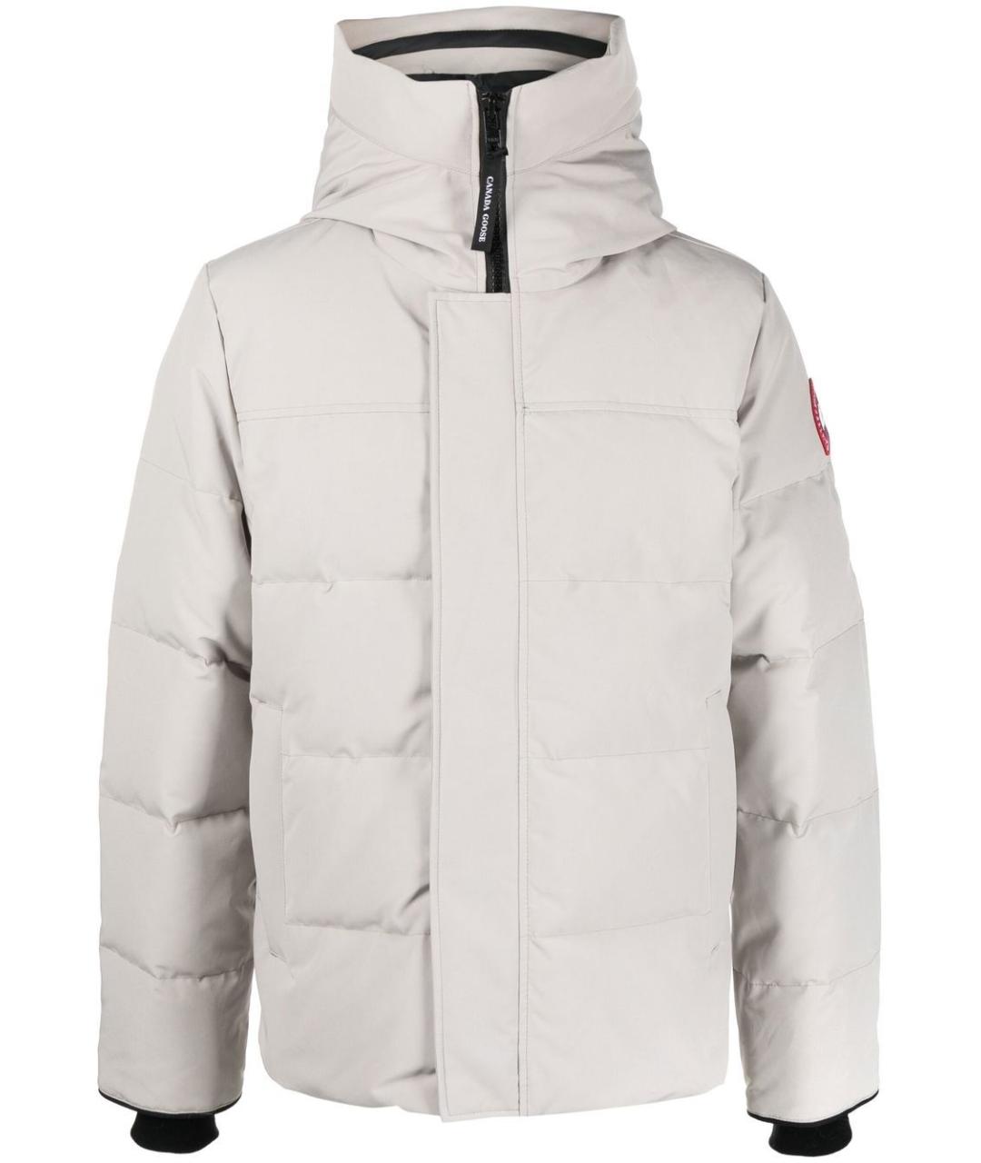 CANADA GOOSE Серая полиэстеровая куртка, фото 1
