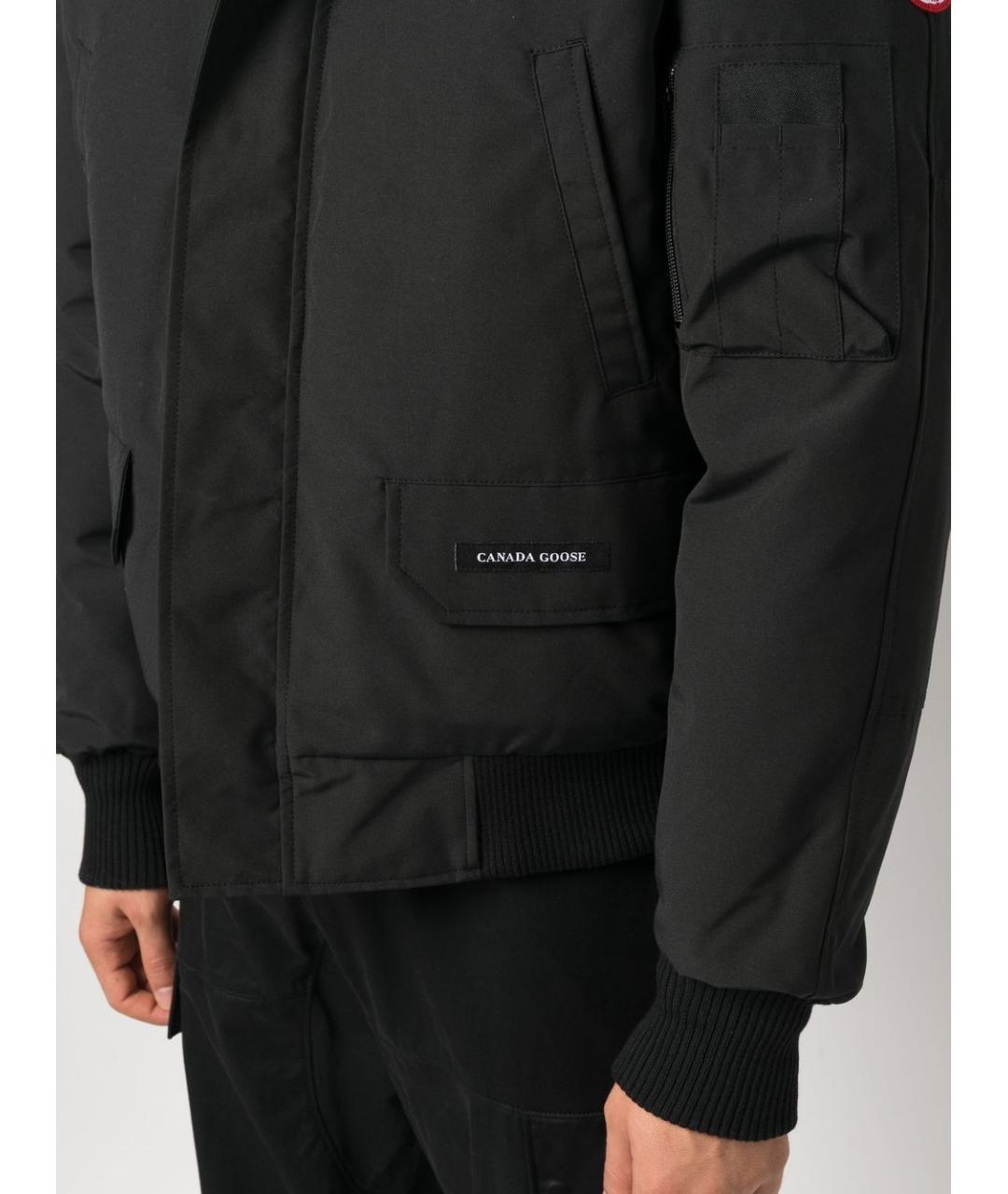 CANADA GOOSE Черная куртка, фото 4