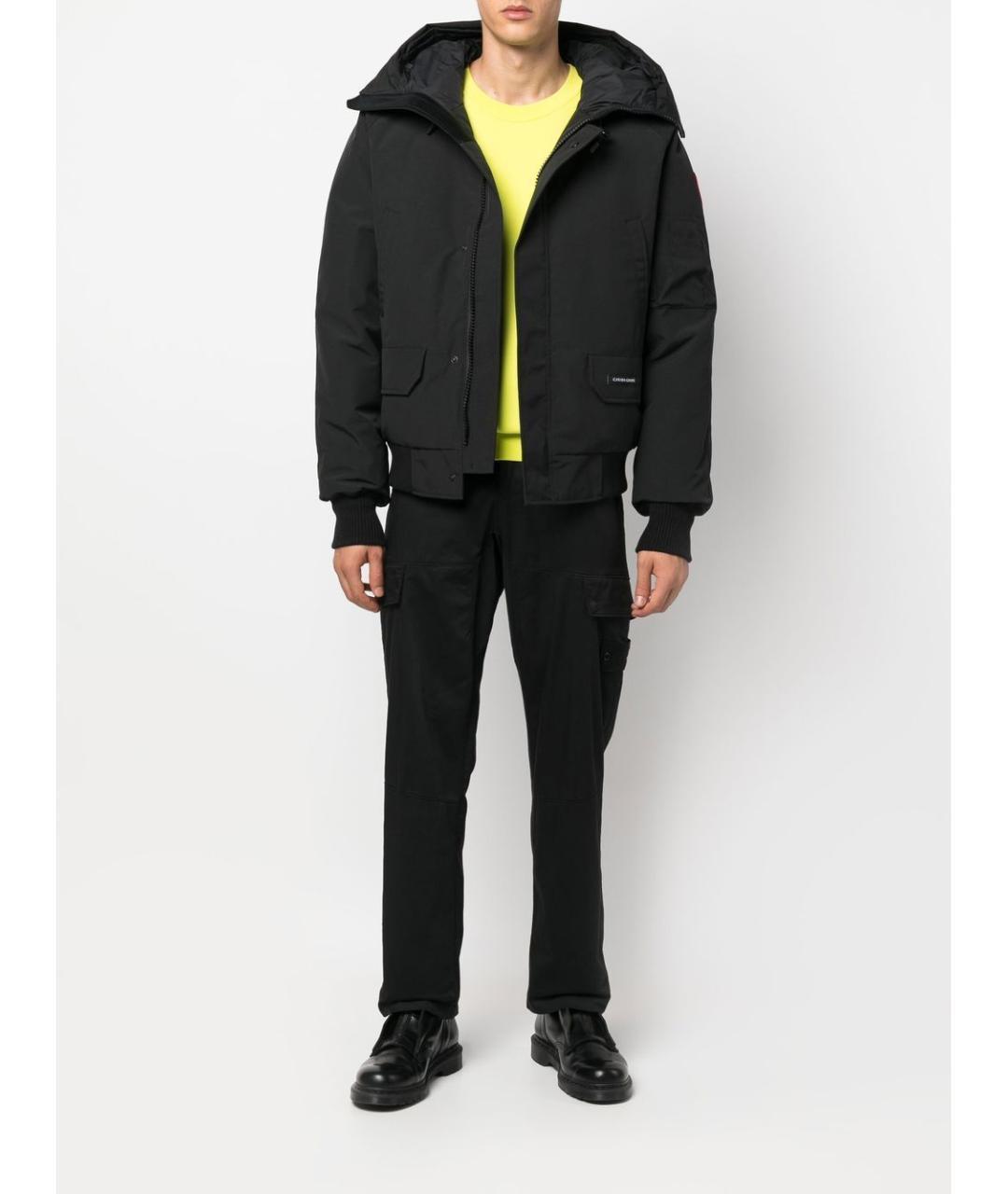 CANADA GOOSE Черная куртка, фото 2