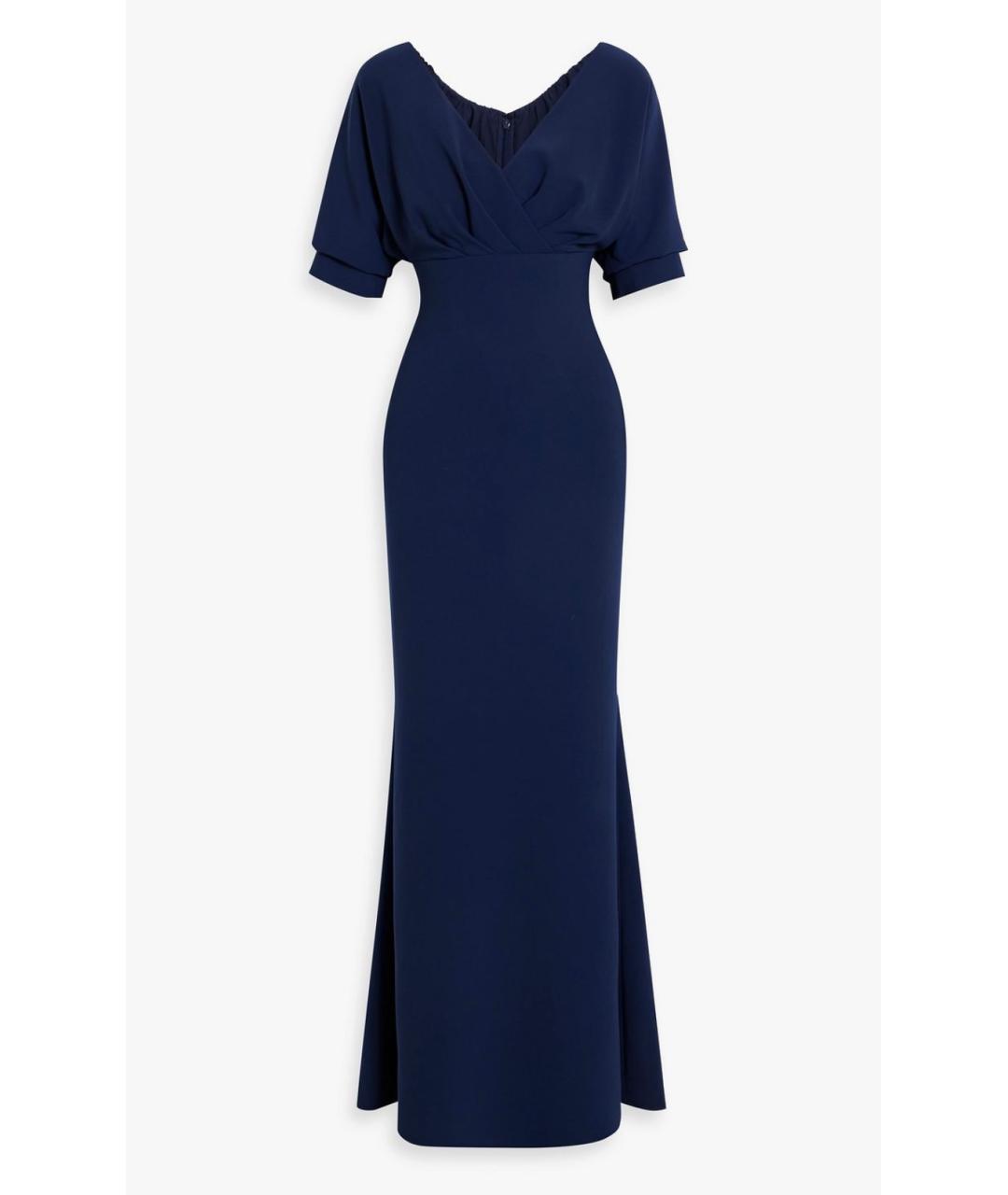 BADGLEY MISCHKA Темно-синее вечернее платье, фото 4