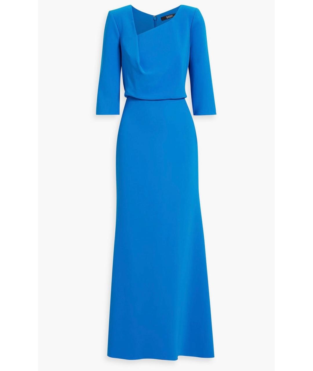 BADGLEY MISCHKA Голубое вечернее платье, фото 4