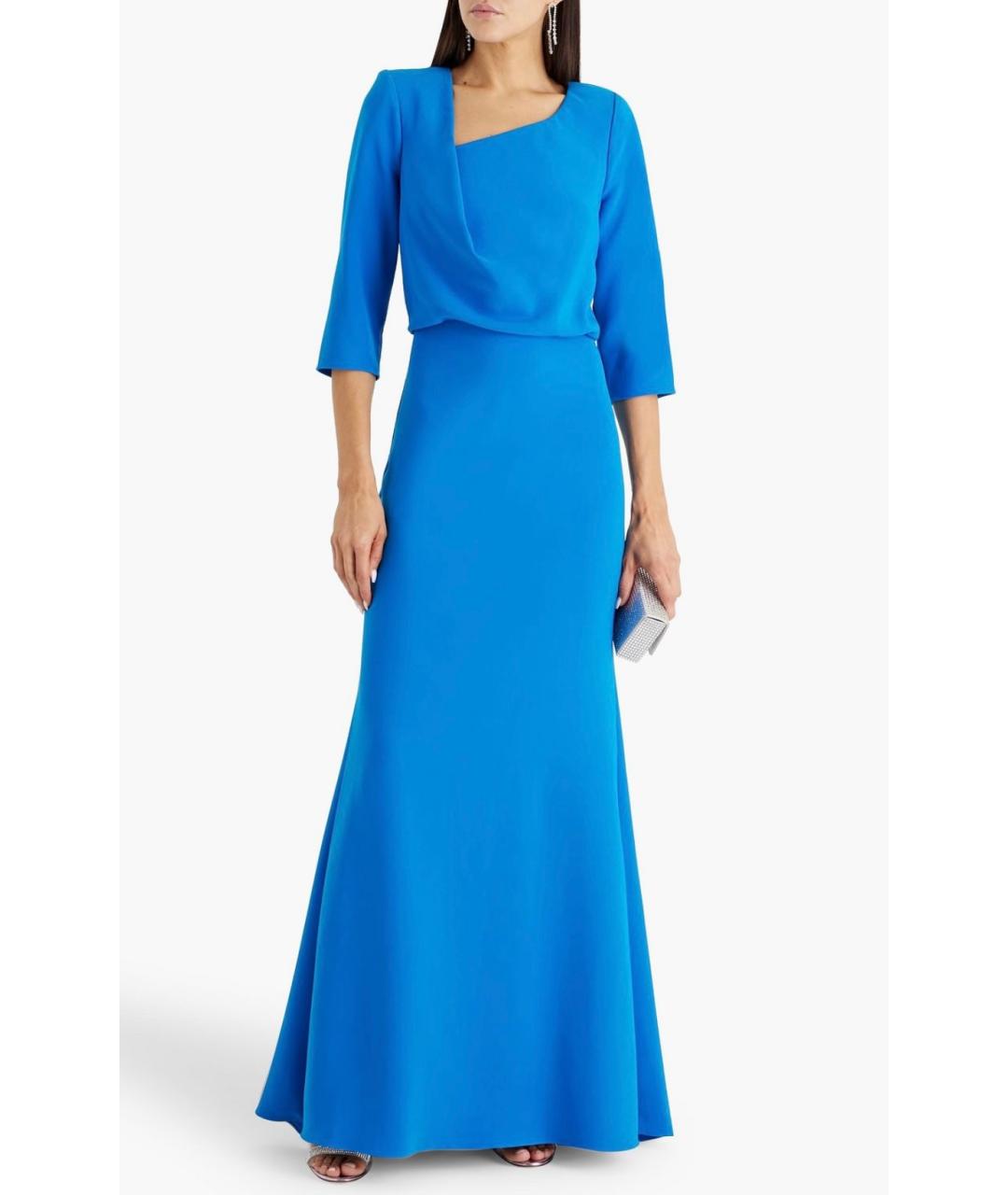 BADGLEY MISCHKA Голубое вечернее платье, фото 2