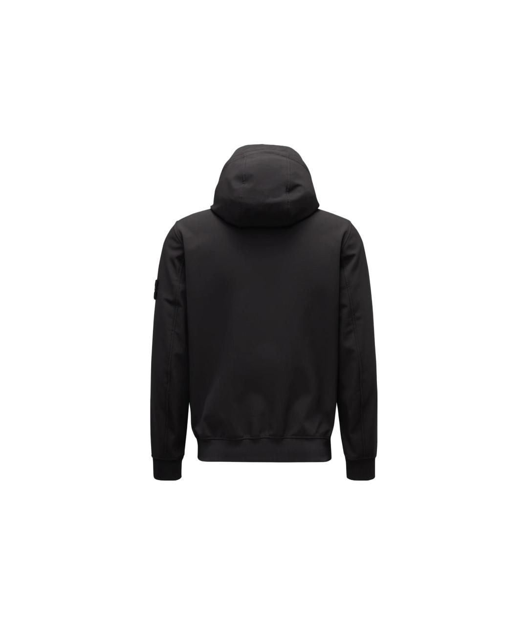 STONE ISLAND Черная куртка, фото 2