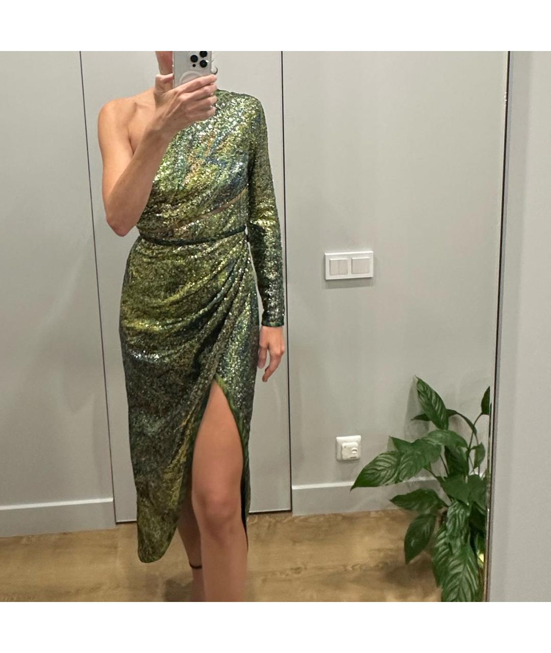 ELIE SAAB Зеленые вечернее платье, фото 7