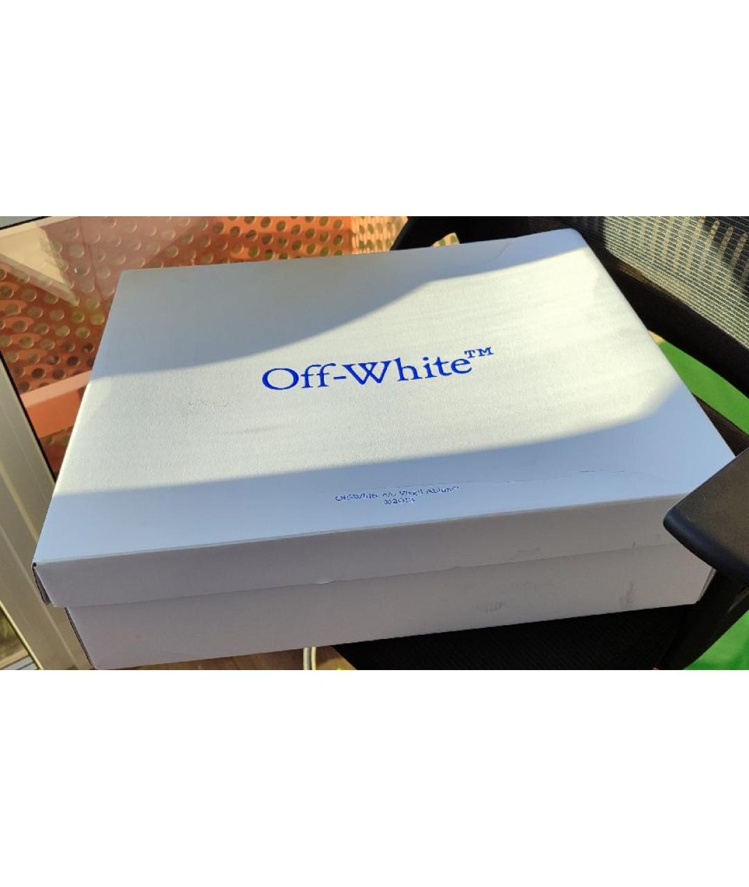 OFF-WHITE Черные высокие ботинки, фото 5