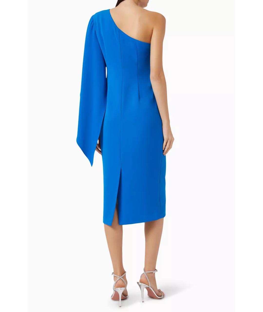BADGLEY MISCHKA Голубое коктейльное платье, фото 6