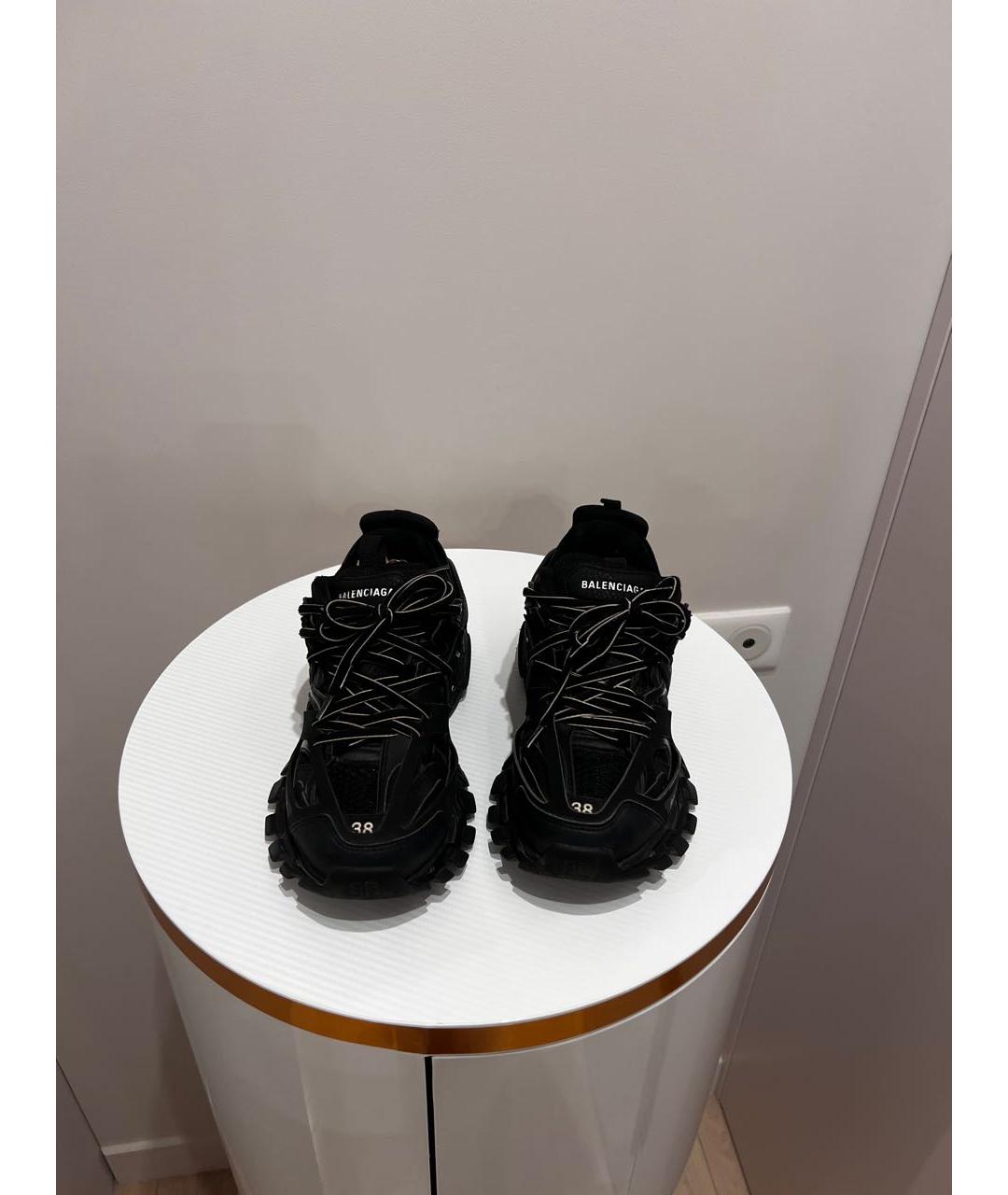 BALENCIAGA Черные резиновые кроссовки, фото 3