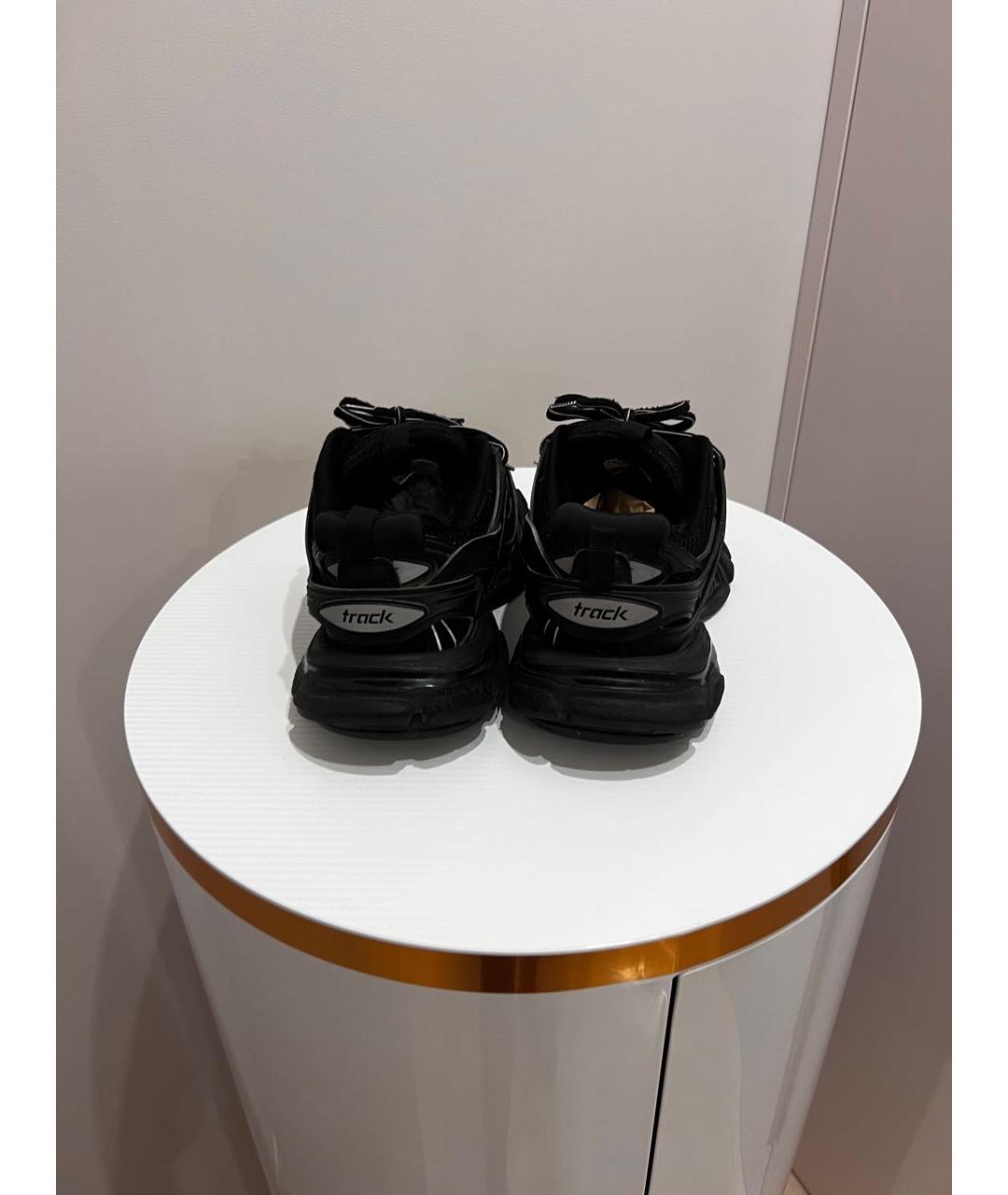 BALENCIAGA Черные резиновые кроссовки, фото 4
