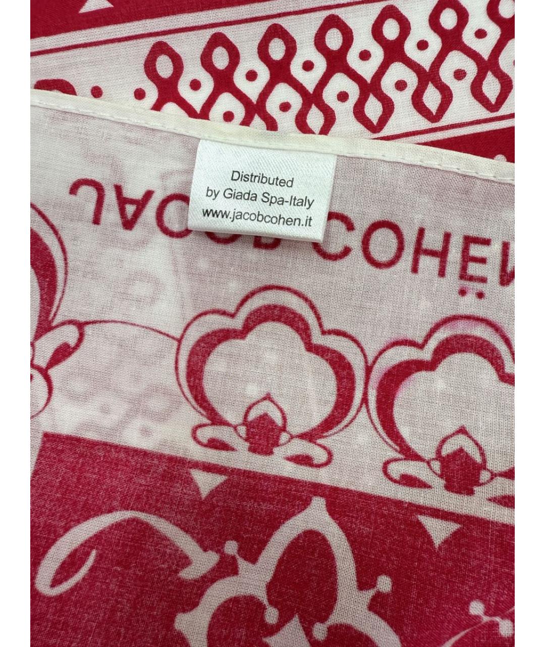 JACOB COHEN Хлопковый платок, фото 3