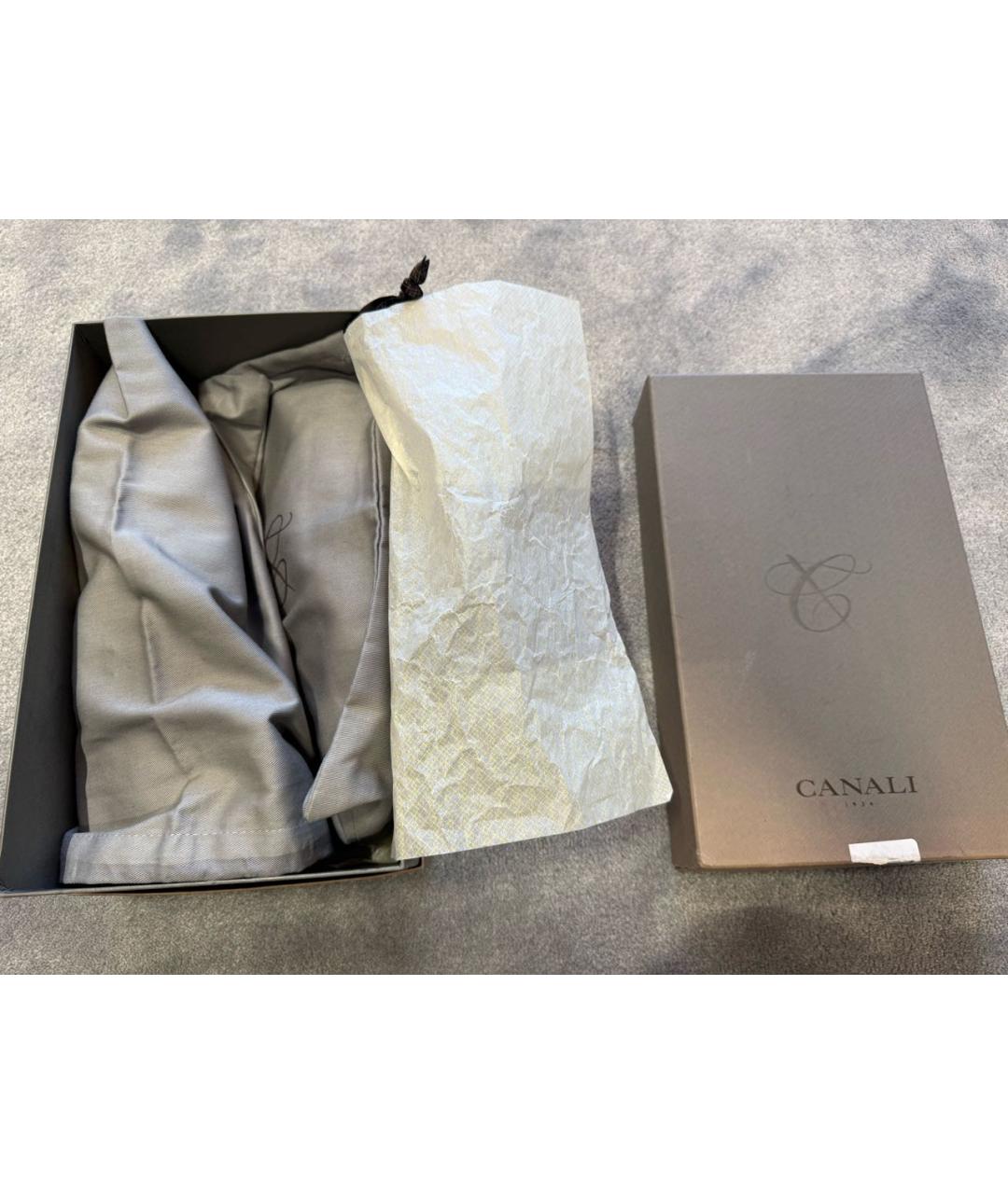 CANALI Коричневые кожаные высокие ботинки, фото 8