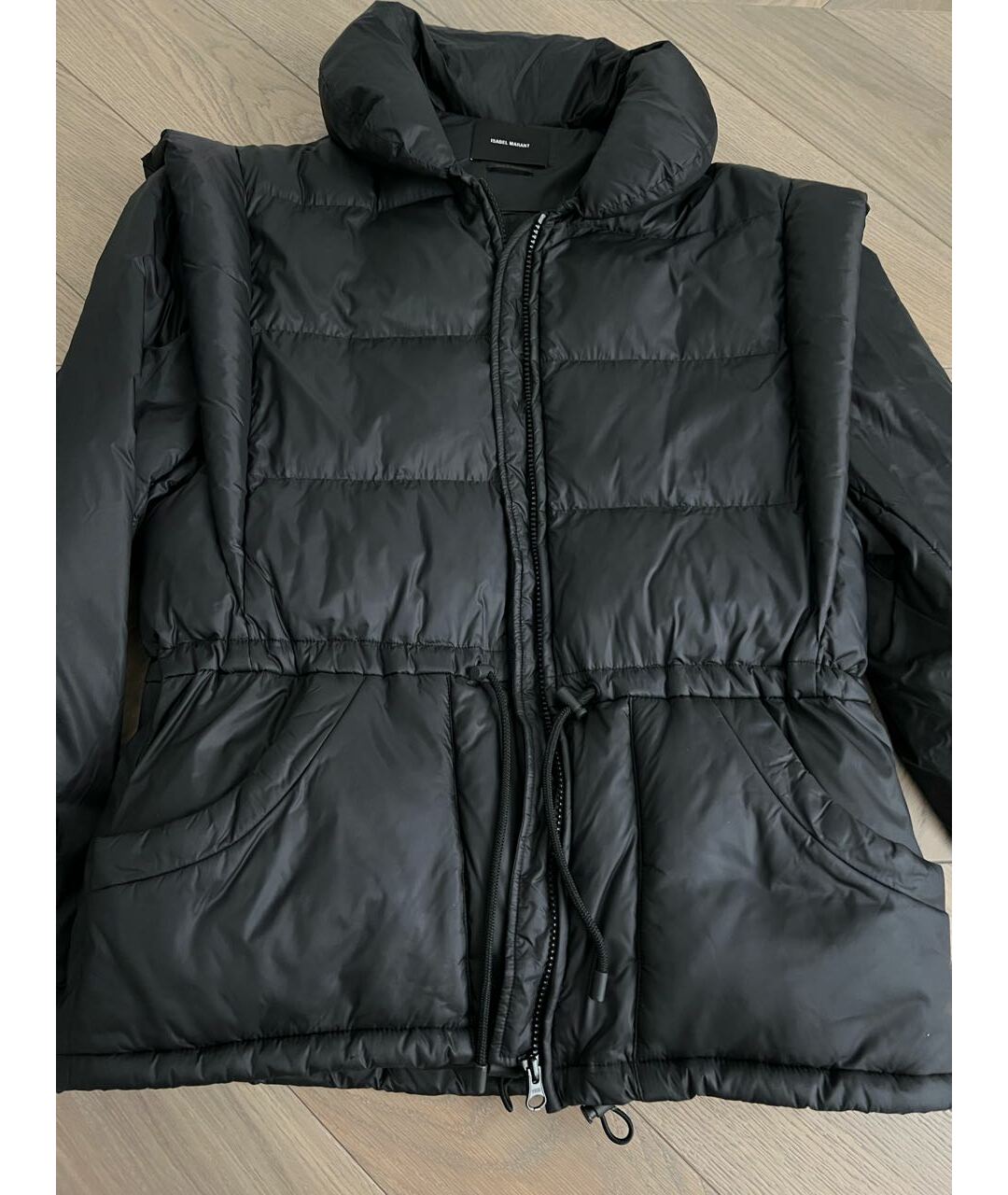 ISABEL MARANT Черная полиамидовая куртка, фото 4