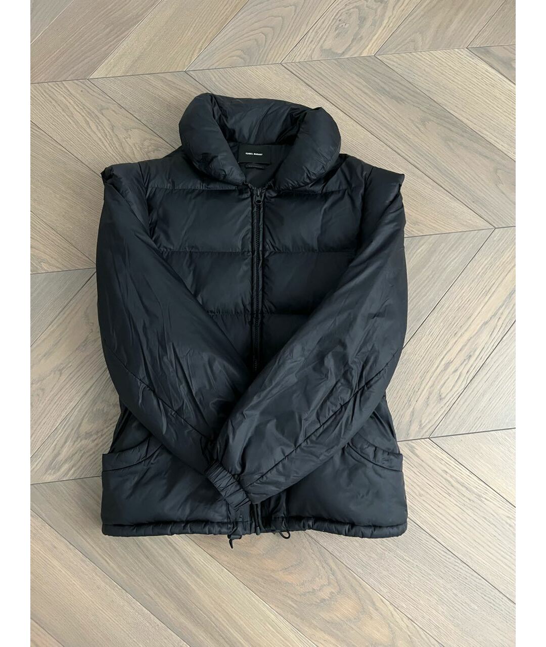 ISABEL MARANT Черная полиамидовая куртка, фото 6