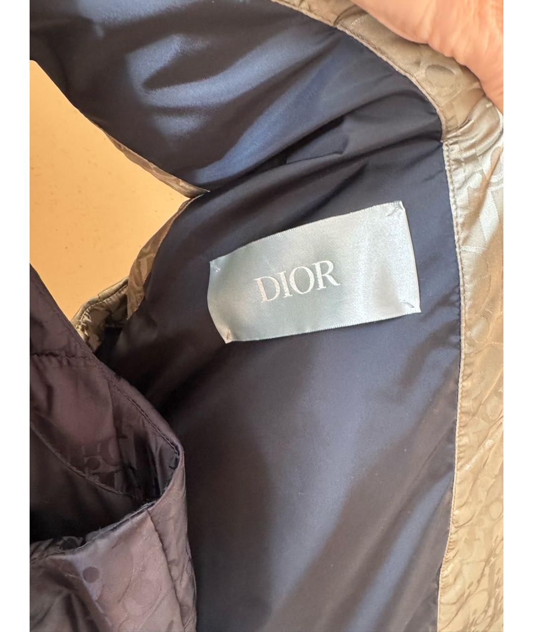 CHRISTIAN DIOR Хаки жилет, фото 3