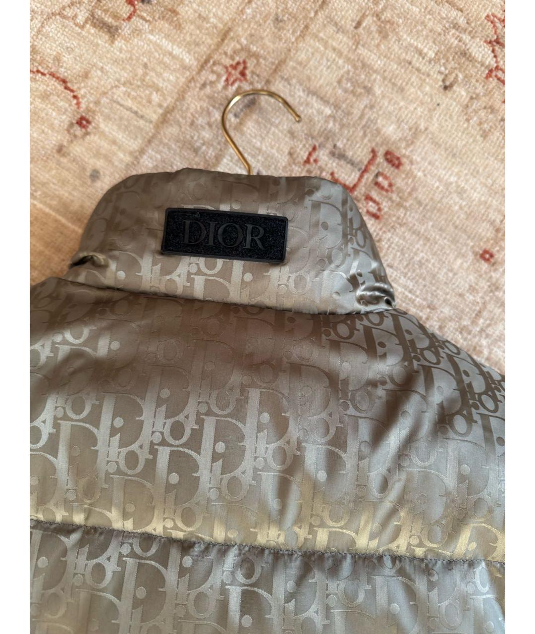 CHRISTIAN DIOR Хаки жилет, фото 4